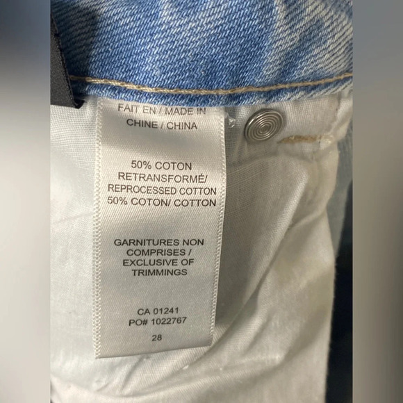 🏷️ NWT Twik Organic Recycled Cotton Denim Shorts - Picture 6 of 6